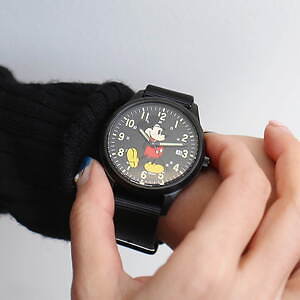 腕時計(アナログ)ジャムホームメイド　ミッキー自動巻腕時計