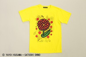 草間彌生と嵐の大野智の合作！24時間テレビのチャリTシャツ販売開始