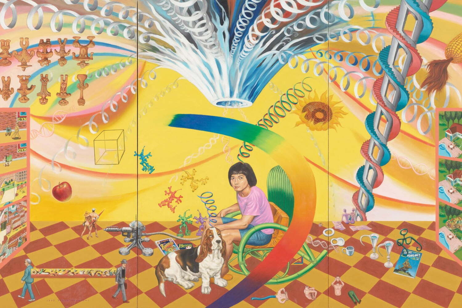 タイガー立石の大規模個展 千葉市美術館で ポップ アート絵画やナンセンス漫画原画など0点超 ファッションプレス