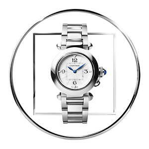 カルティエの腕時計 パシャ ドゥ カルティエ に存在感あるクロノグラフ 華奢な30mmケースの新作 ファッションプレス