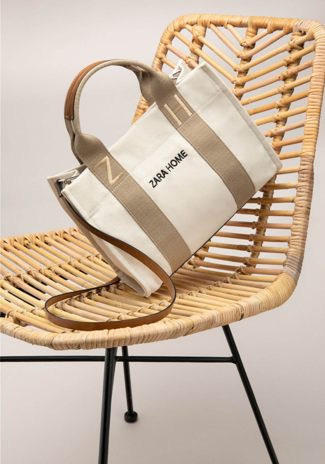 Zara home 2025 beach bag