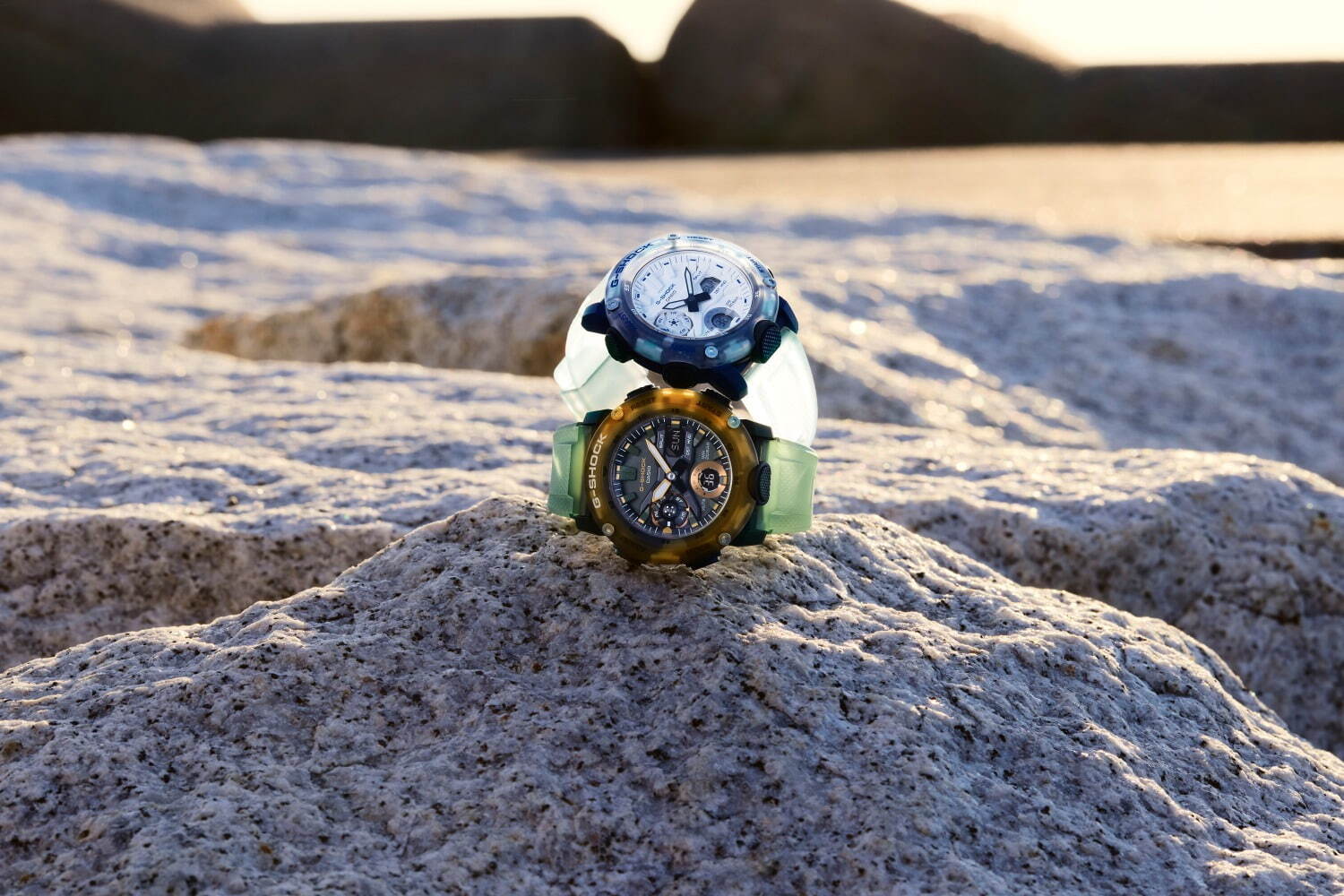 G-SHOCK新作腕時計、鮮やかカラーの薄型スケルトンウオッチなど3型｜写真11