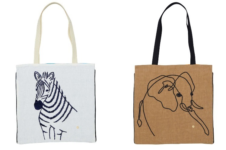 ミュベール“野生動物”モチーフの新作バッグ、象のバスケット＆シマウマ