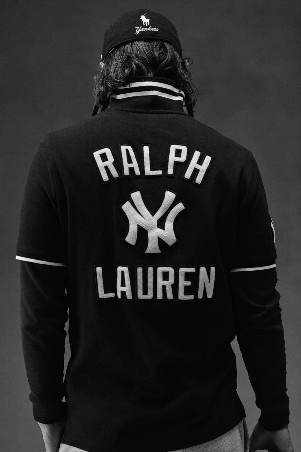 MLB/ポロ・ラルフローレン ×ニューヨーク・ヤンキース パーカー ネイビー S