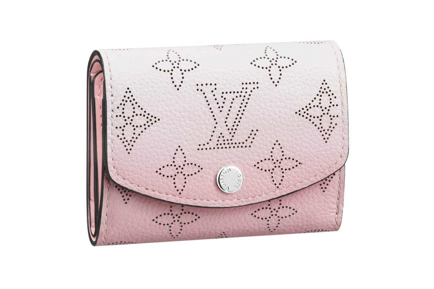 ルイ・ヴィトン“グラデーション”カラーのミニ財布、パステルピンク