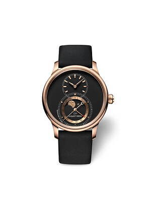 ジャケ・ドローの腕時計「グラン・セコンド ムーン」初の41mmケース 