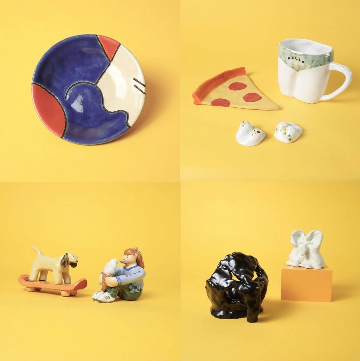 食”がテーマのデザイン陶器販売会「ceramicscape」渋谷パルコで