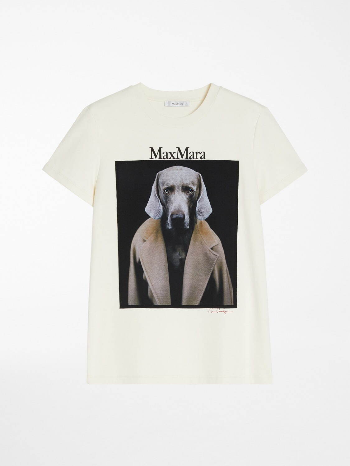 マックスマーラ Tシャツ 犬-