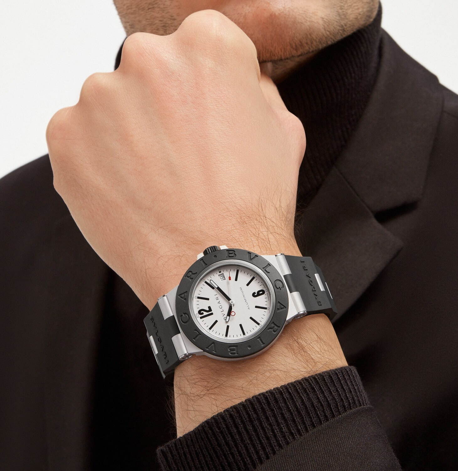 BVLGARI ブルガリ スポーツタイプ腕時計 - 腕時計(アナログ)