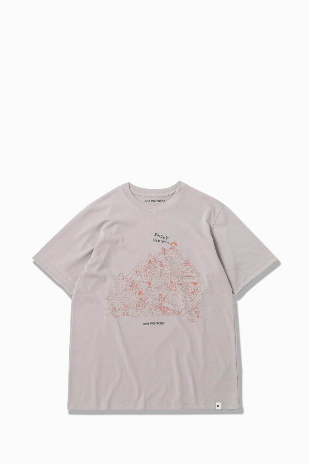 アンドワンダー “槍ヶ岳”Tシャツやフォトプリント入りネックウェア、槍ヶ岳山荘＆鈴木ともことコラボ｜写真1