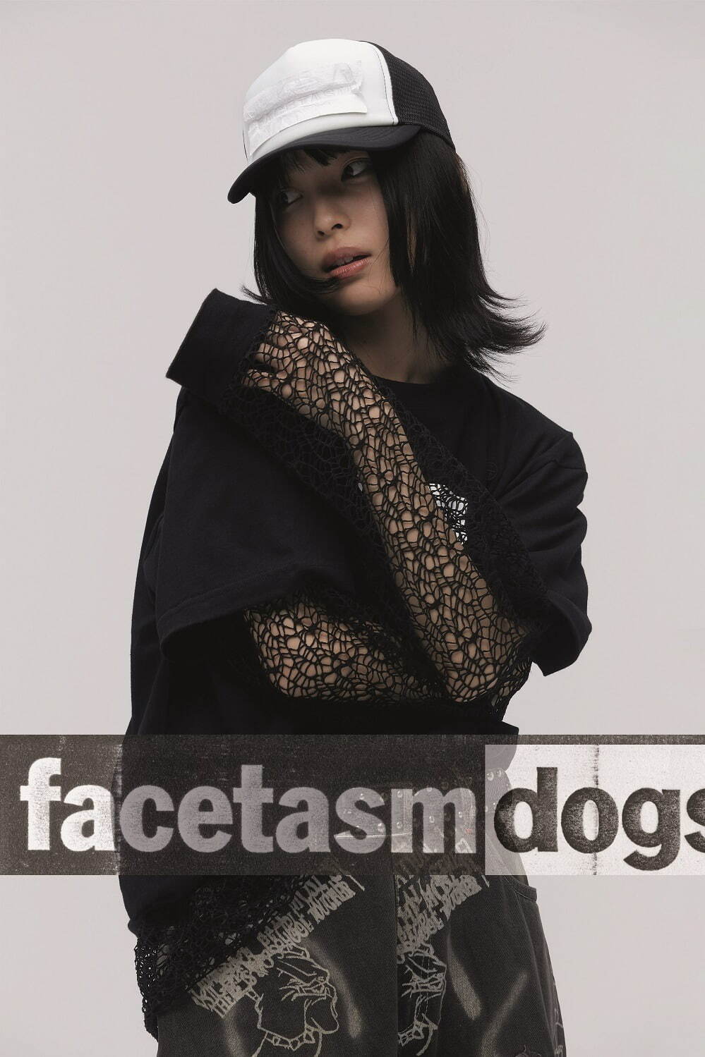 Watson kohh 着用 dogs facetasmコラボ メッシュキャップ - キャップ