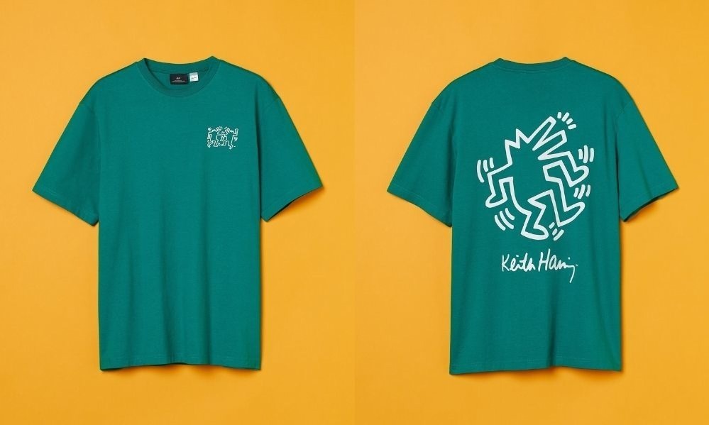 H M キース へリング メンズグラフィックtシャツやカラフル総柄シャツ スニーカーも ファッションプレス