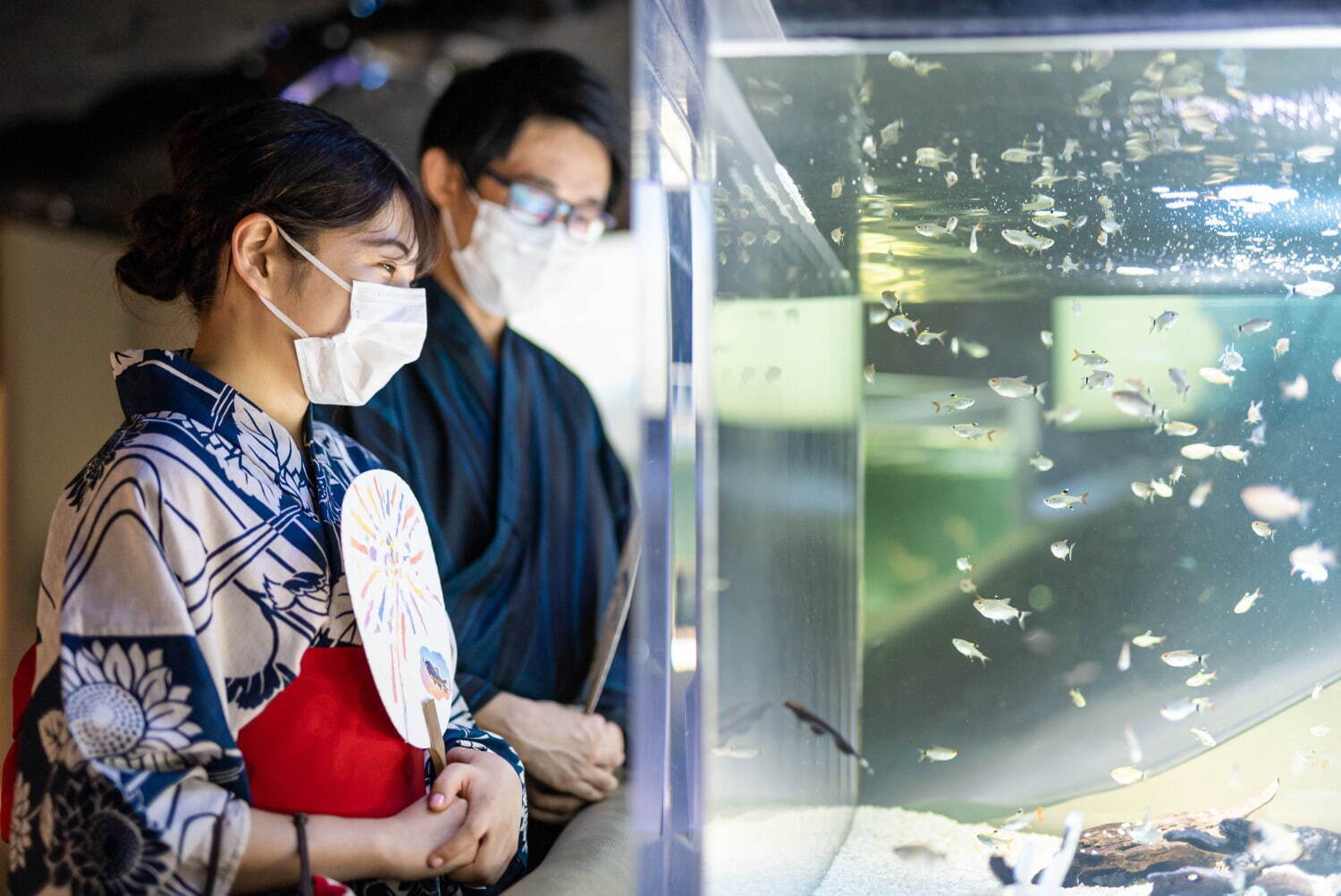 カワスイ夏の特別企画展示「さかなたちのカワスイ夏祭り」夏祭りがテーマの水槽展示やグルメ｜写真3