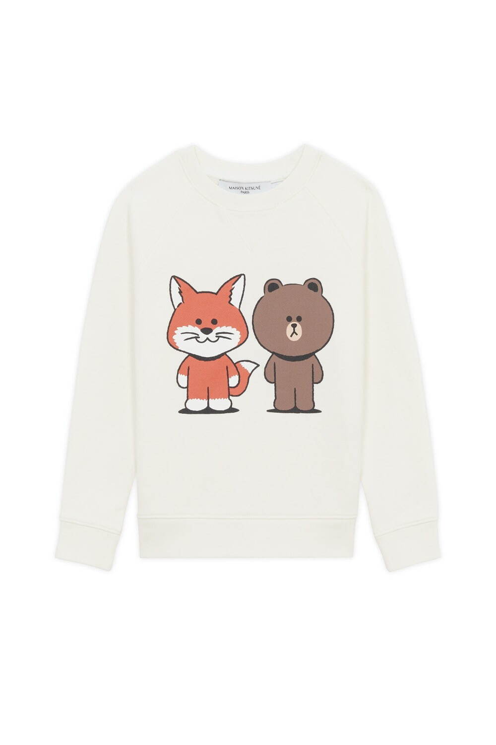 メゾン キツネ“LINE FRIENDS風”キツネ×ブラウンのコラボTシャツ、トート＆マグも｜写真44