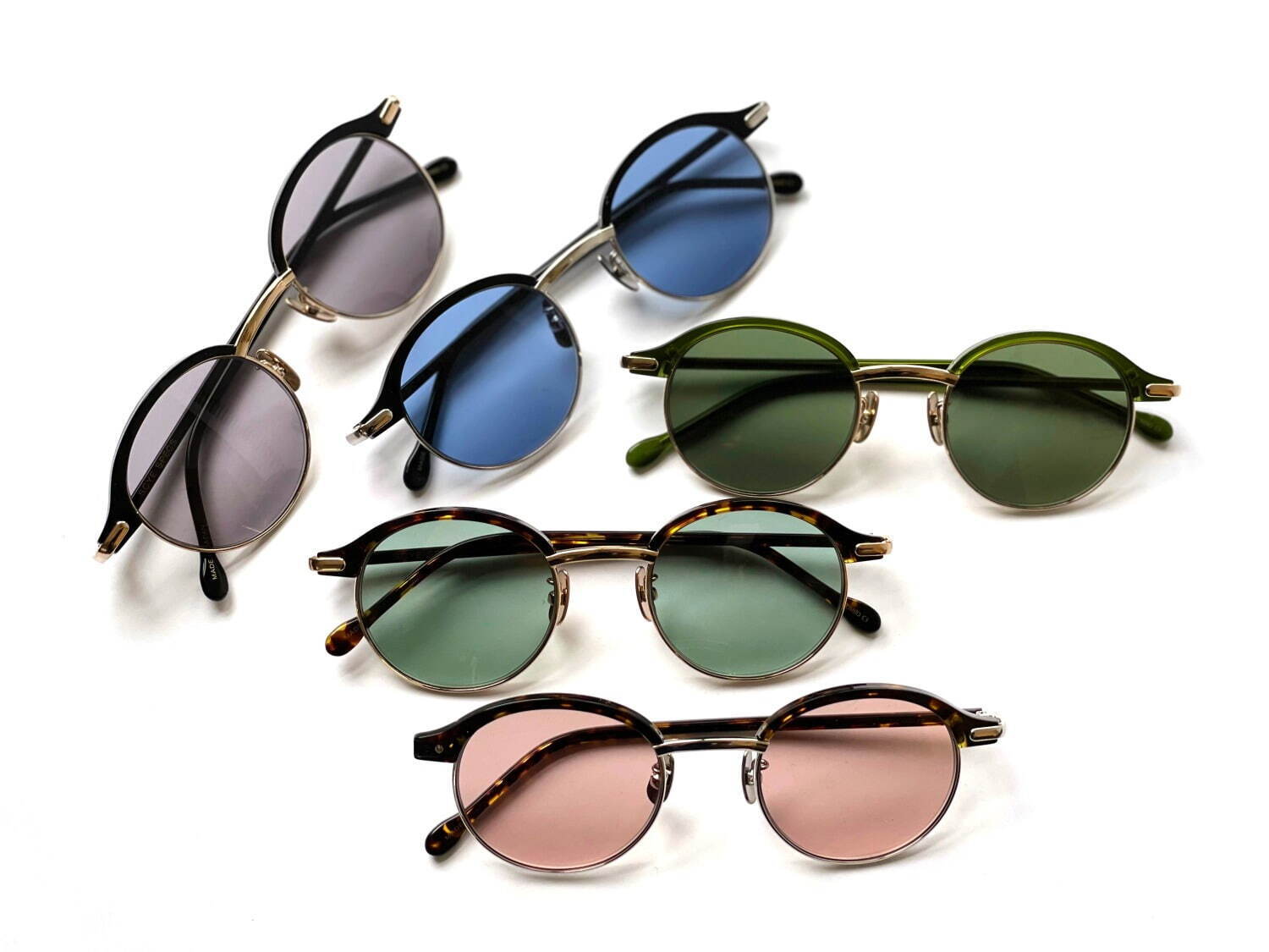 Scye新アイウェア、クラシックな丸型×カラフルレンズ“世界一”の眼鏡店 