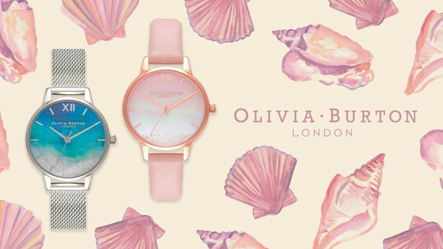 オリビア・バートンの腕時計「アンダー ザ シー」新作、“海”着想の