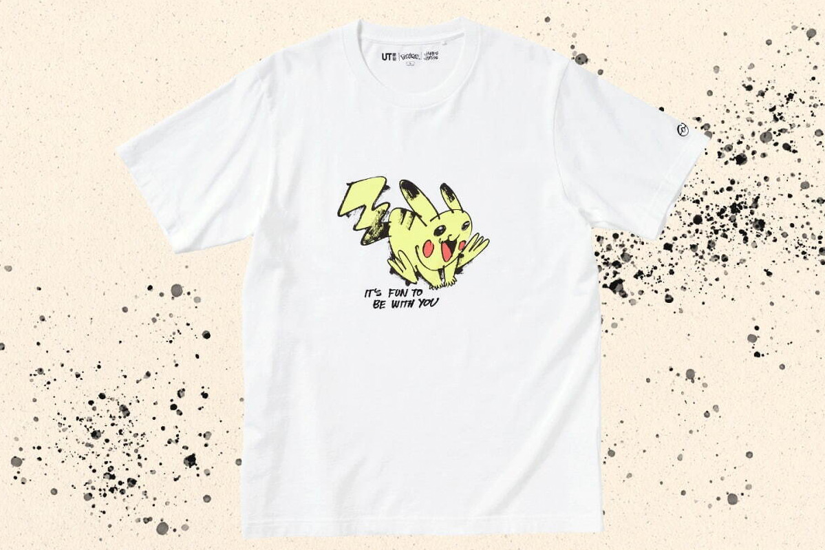 ユニクロ Ut 戦うピカチュウ や 笑顔のカビゴン を描くtシャツ 現代アーティストとコラボ ファッションプレス