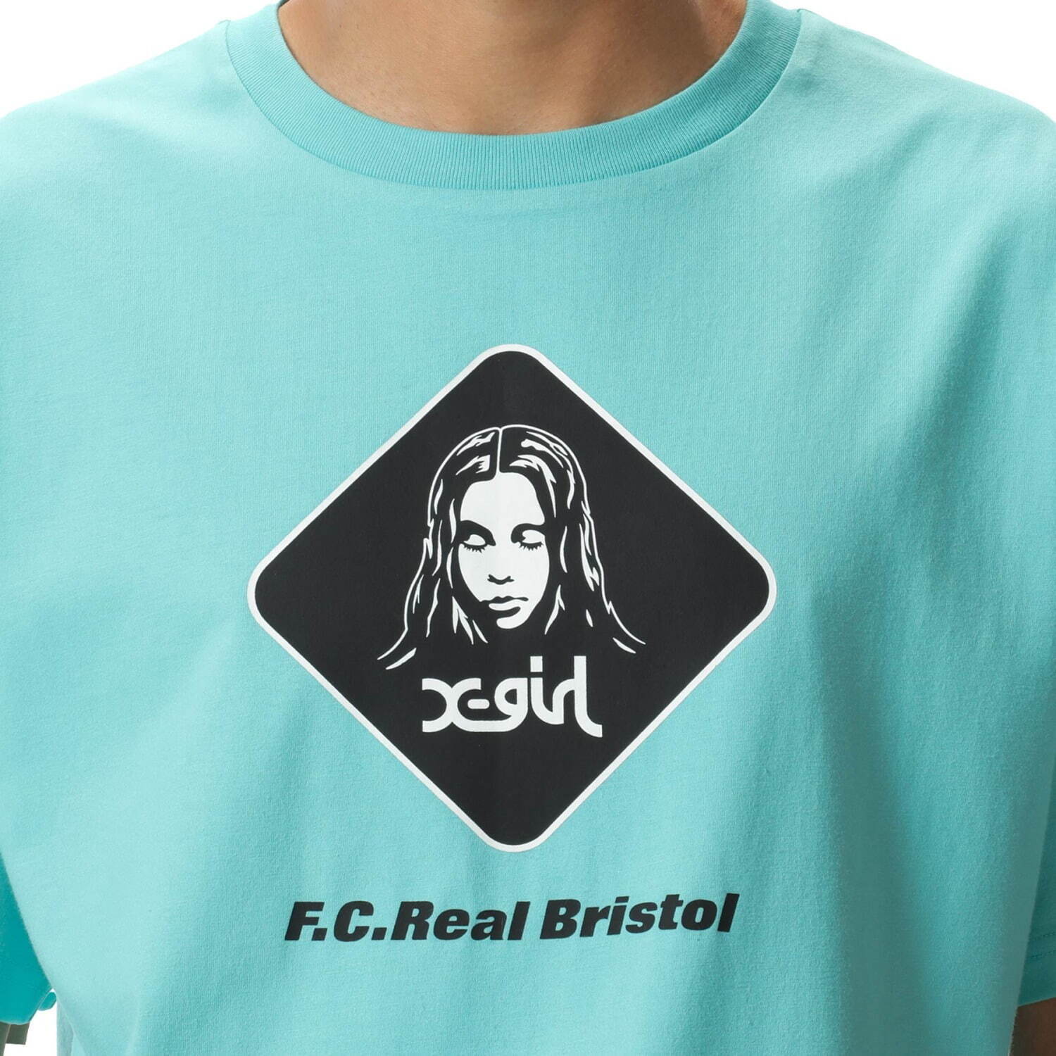 F.C.Real Bristol x-girl コラボ Tシャツ カットソー - Tシャツ