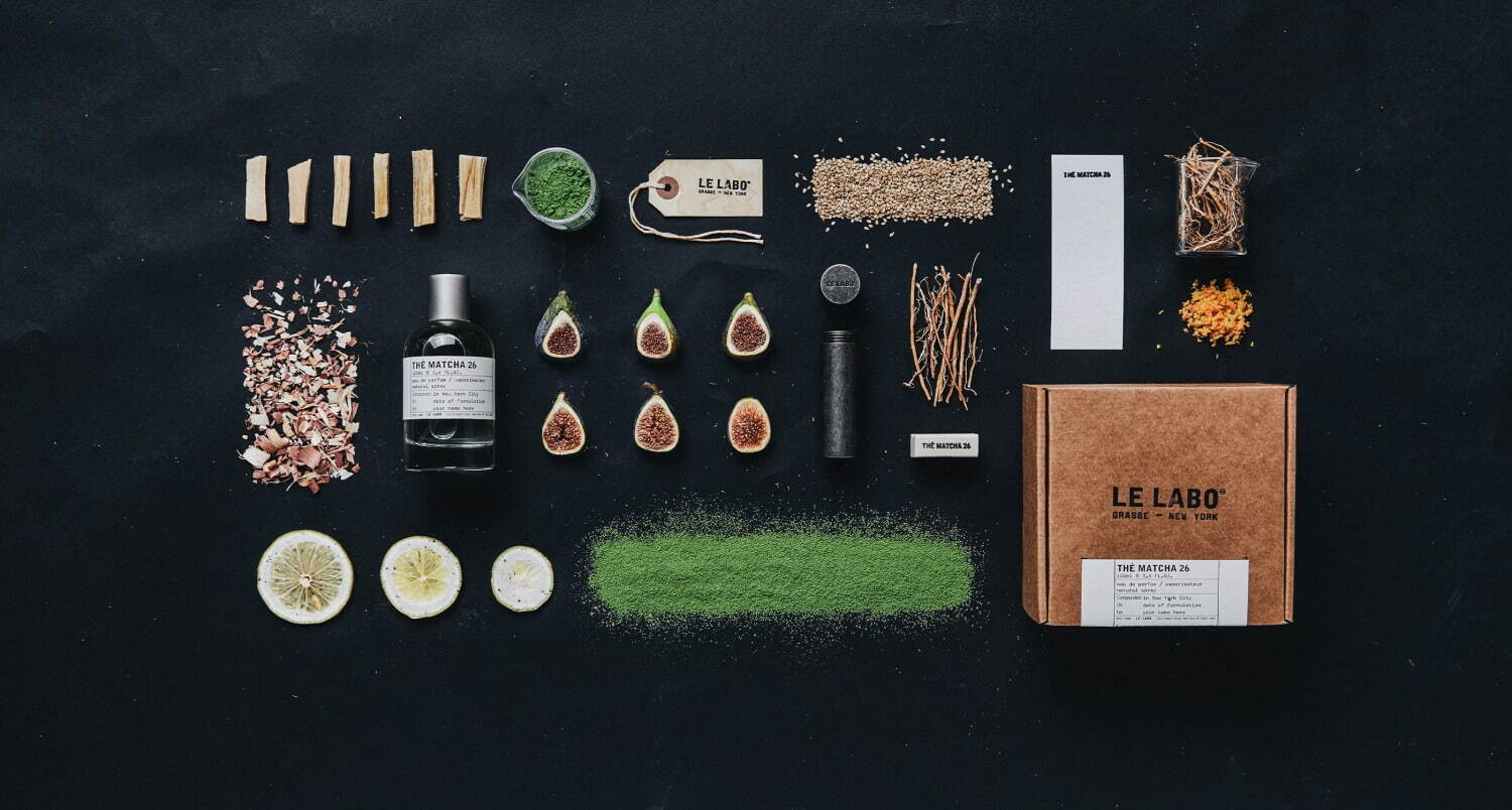 ル ラボ“抹茶”イメージの新香水「マッチャ 26 オード パルファム」抹茶