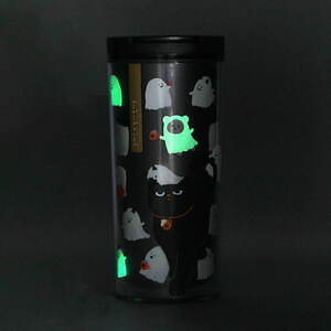 スターバックス　ハロウィン　ステンレスボトル　黒猫　耐熱グラスマグ