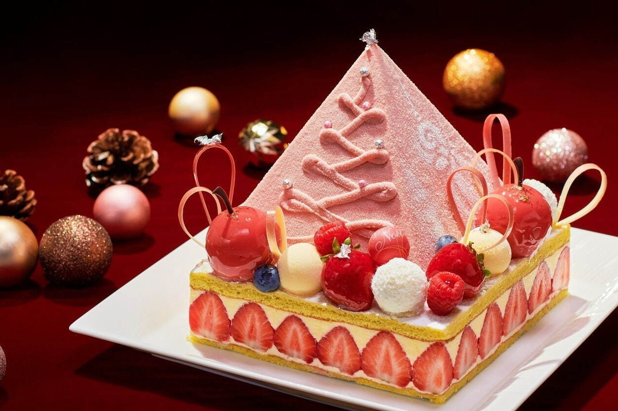 渋谷エクセルホテル東急から真っ赤な ブッシュ ド ノエル 21年のクリスマスケーキ シュトーレン ファッションプレス