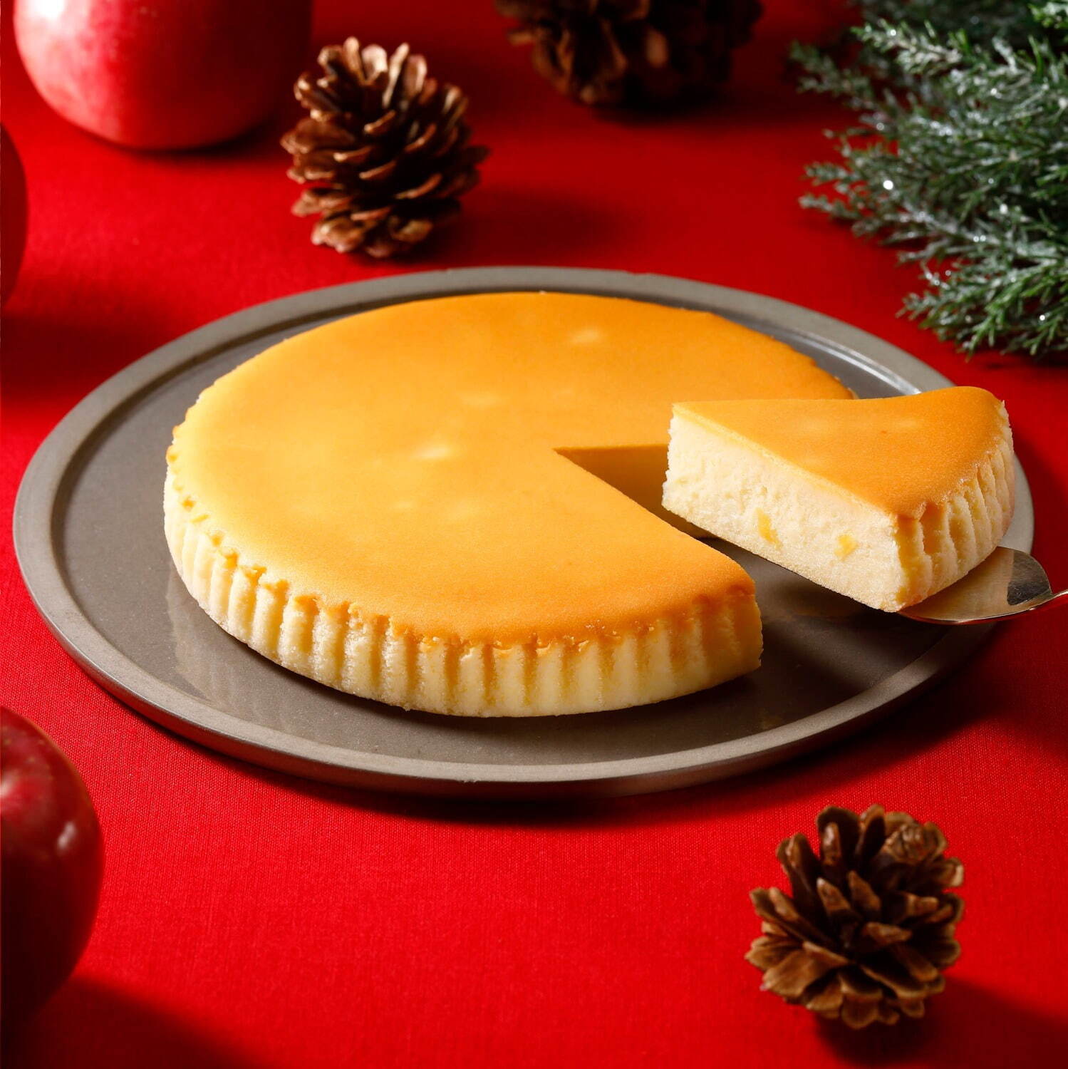 チーズガーデン秋冬限定 御用邸あっぷるチーズケーキ 角切りリンゴ果肉 濃厚チーズ ファッションプレス