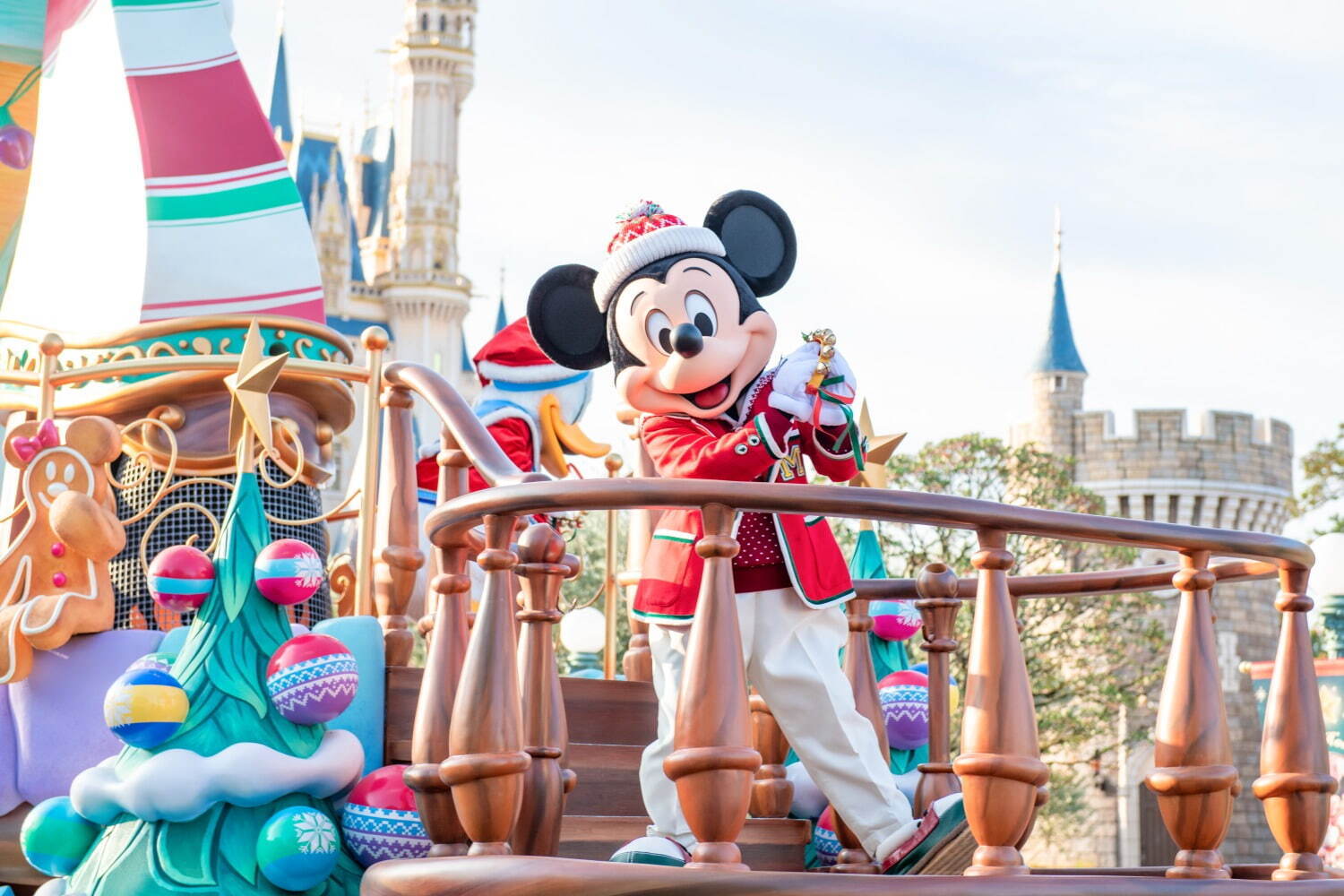 写真44 54 東京ディズニーランド 東京ディズニーシーのクリスマス21 音楽と楽しむ限定パレード ショー ファッションプレス