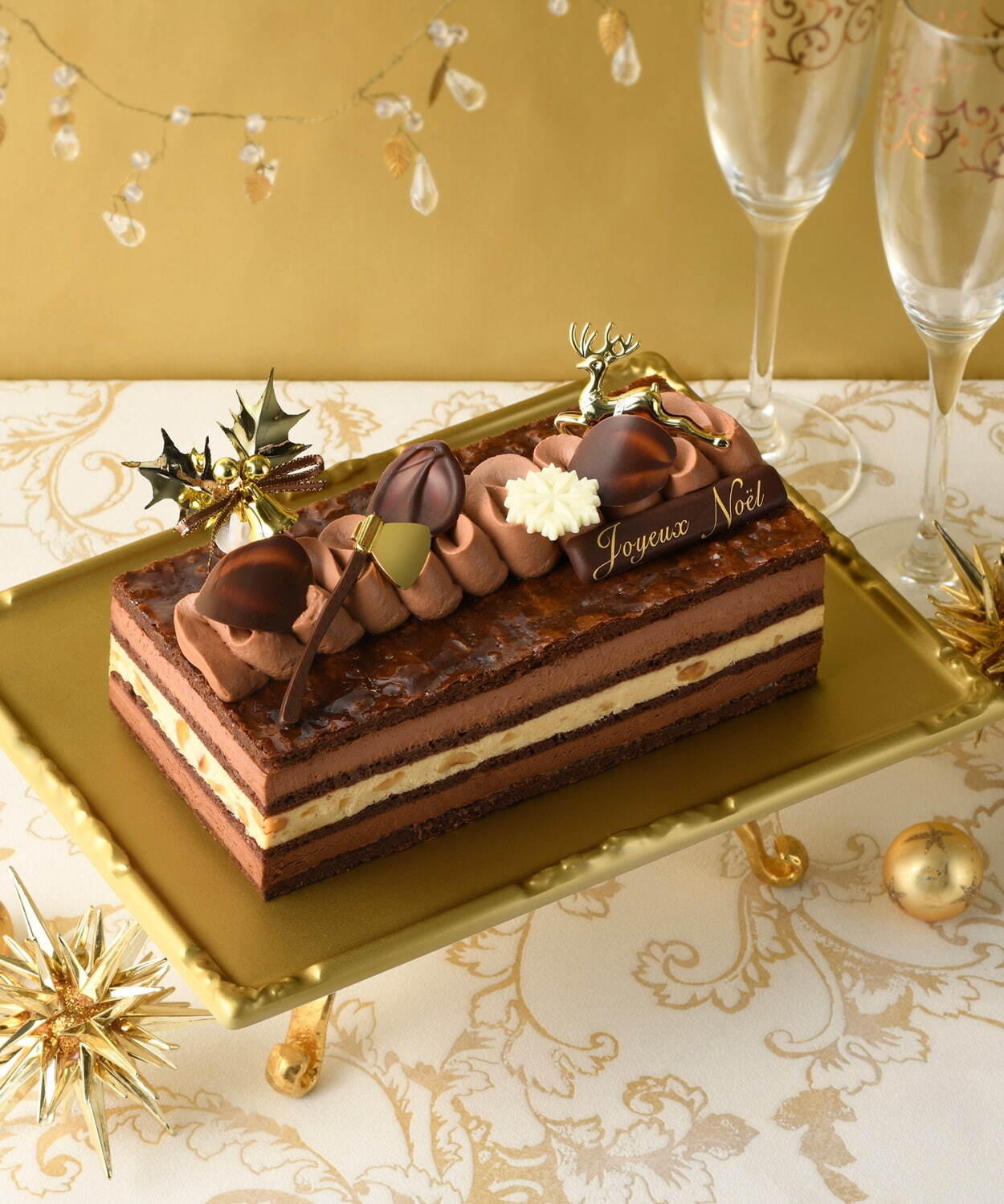 銀座三越2021年クリスマスケーキ、テディベアの“仕掛けつき”ケーキ＆“ショコラの層”を重ねたケーキ｜写真5