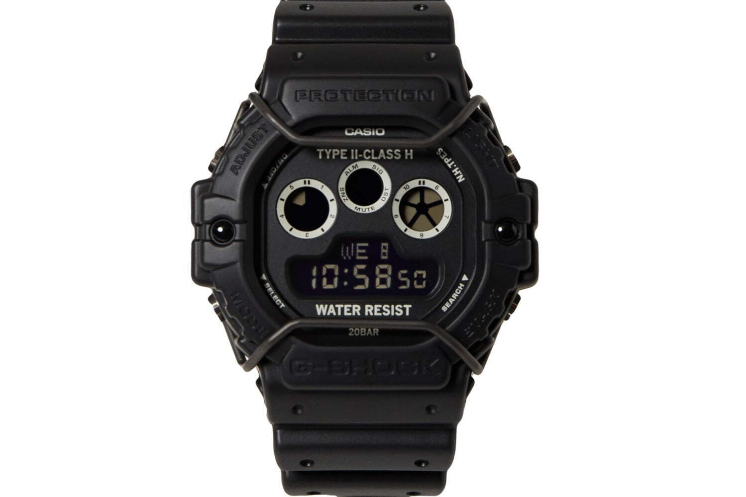 N.ハリウッド×G-SHOCKの腕時計、名機「DW-5900」をマットなオール ...