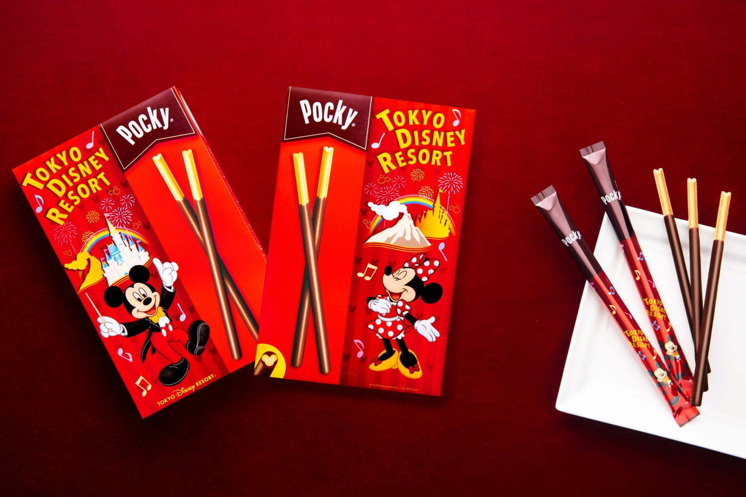 東京ディズニーリゾート限定「ポッキー」登場、“隠れミッキー”の