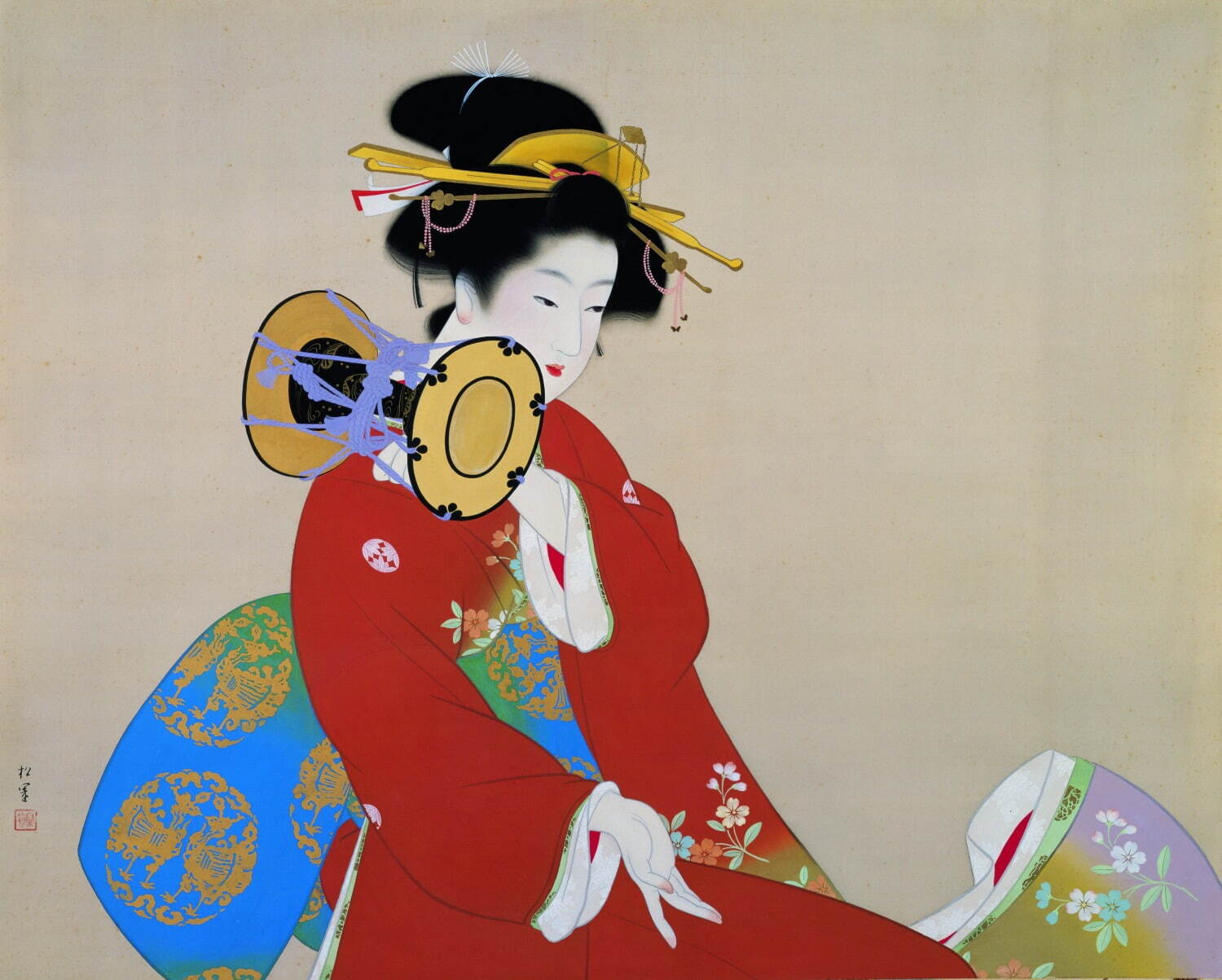 上村松園・松篁・淳之 三代展」が東京富士美術館で、3世代による“珠玉”の美人画＆花鳥画 - ファッションプレス