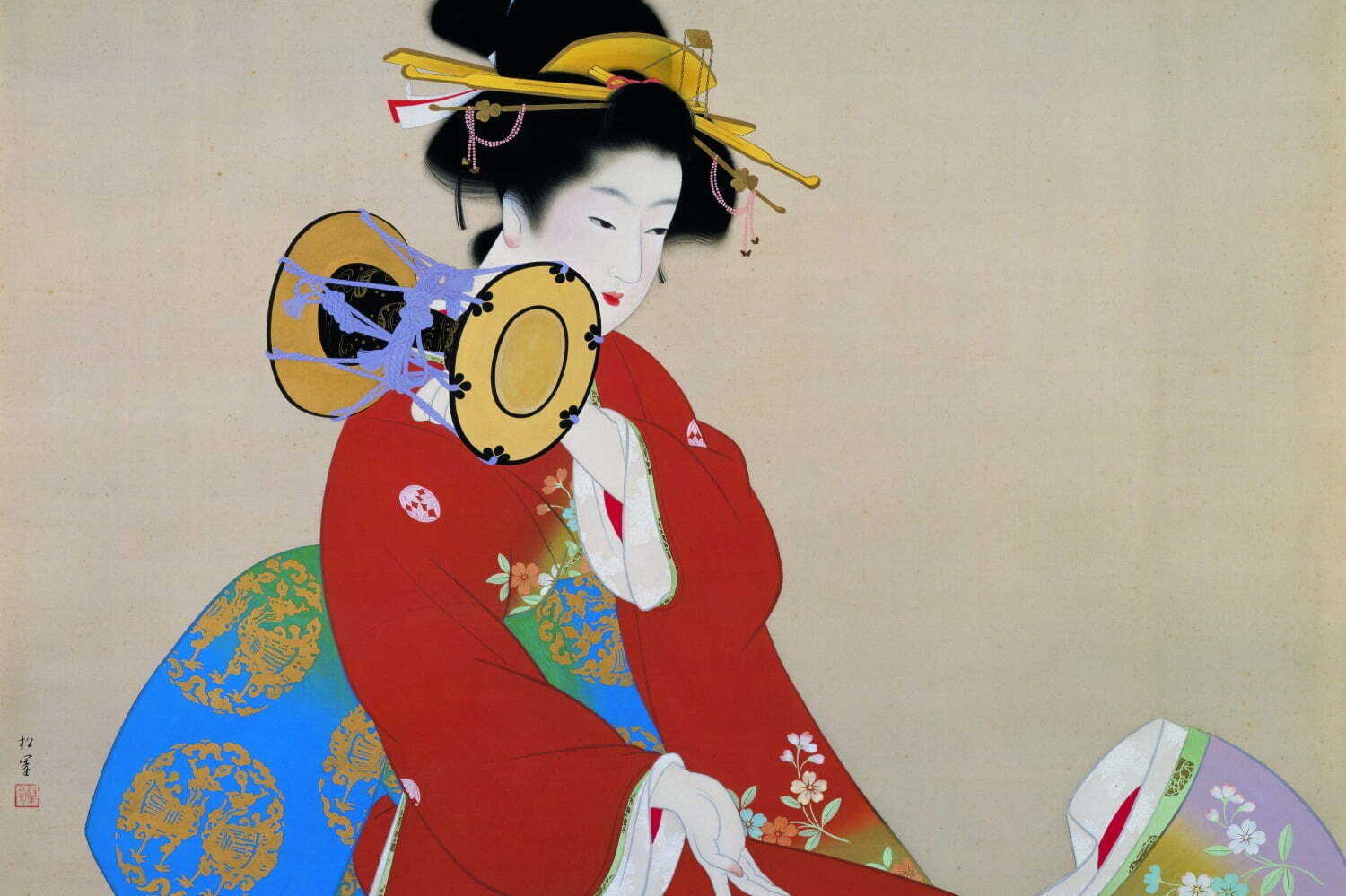 日本画家“上村松園・松篁・淳之”の展覧会が日本橋高島屋で - 美人画や花鳥画など約50点を公開 - ファッションプレス