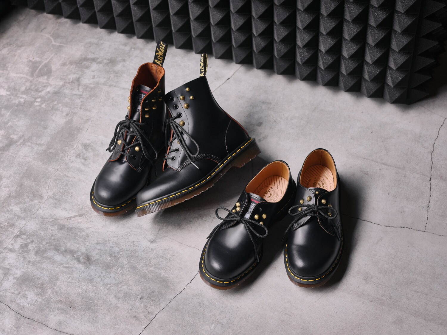 Dr.martens made in England 8ホール - ブーツ