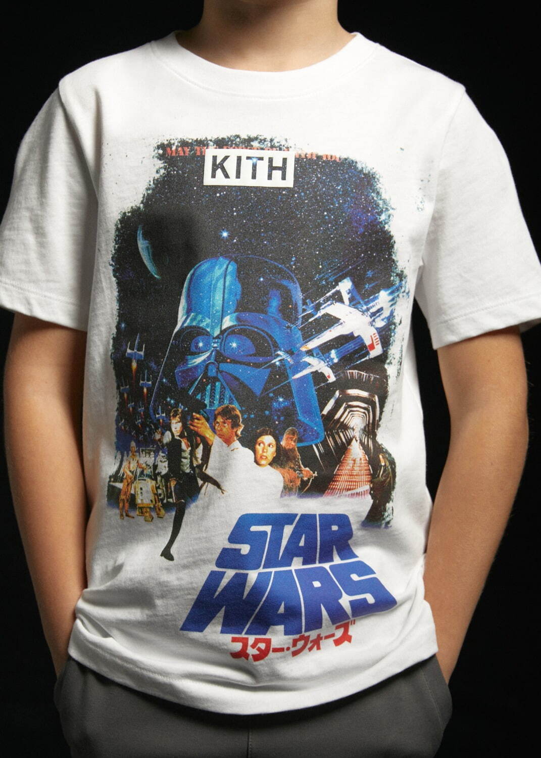 陰山織物謹製 kith×star wars ヨーダ Tシャツ XS - 通販 - www
