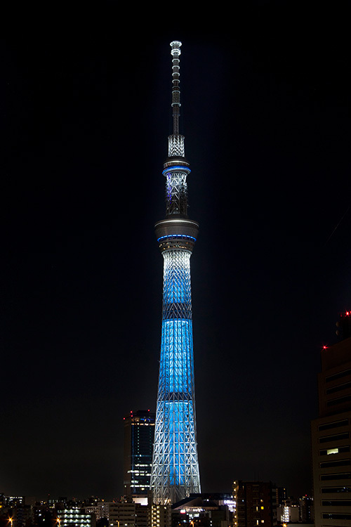 世界一高いクリスマスキャンドル - 東京スカイツリータウンのイルミネーション｜写真4