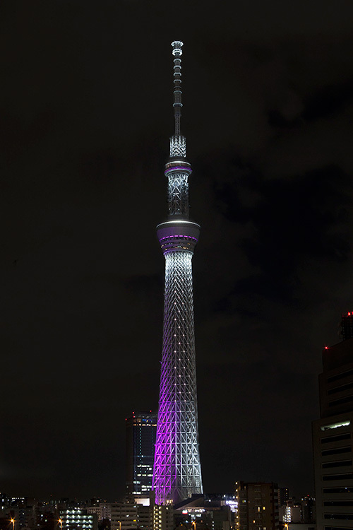 世界一高いクリスマスキャンドル - 東京スカイツリータウンのイルミネーション｜写真5