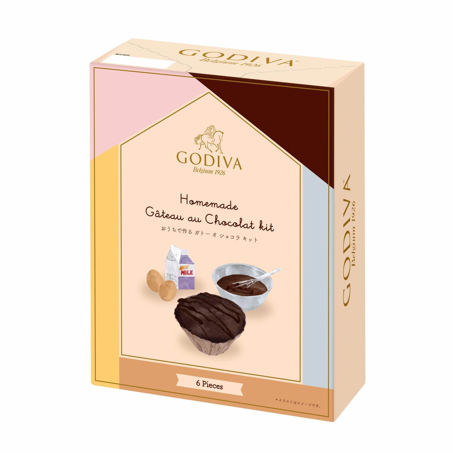 ゴディバ(GODIVA) ゴディバ おうちで作る ガトー オ ショコラ キット｜写真1