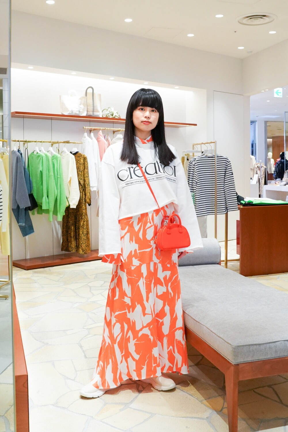 渋谷パルコ22年春ワンピース プリンセスワンピ 正統派ジャケットの甘辛ミックスコーデなど ファッションプレス