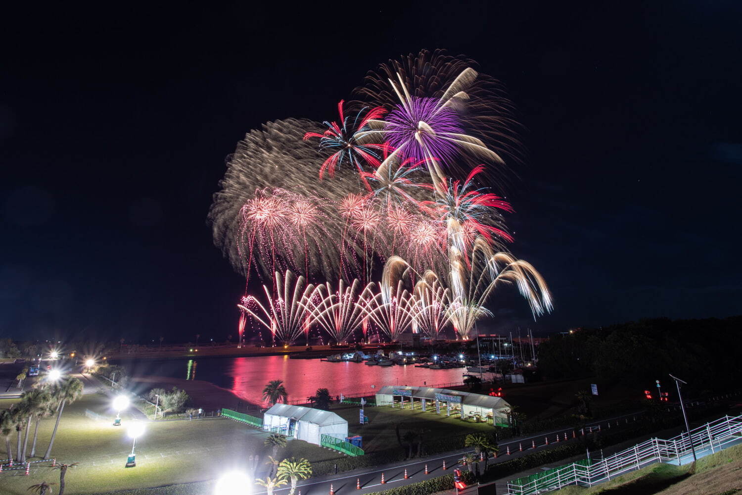 「桜島と芸術花火2022」音楽とシンクロする花火大会、鹿児島・マリンポートかごしまで｜写真6