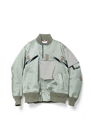 sacai×アクロニウム - 3レイヤーの撥水ロングコートやジャケット
