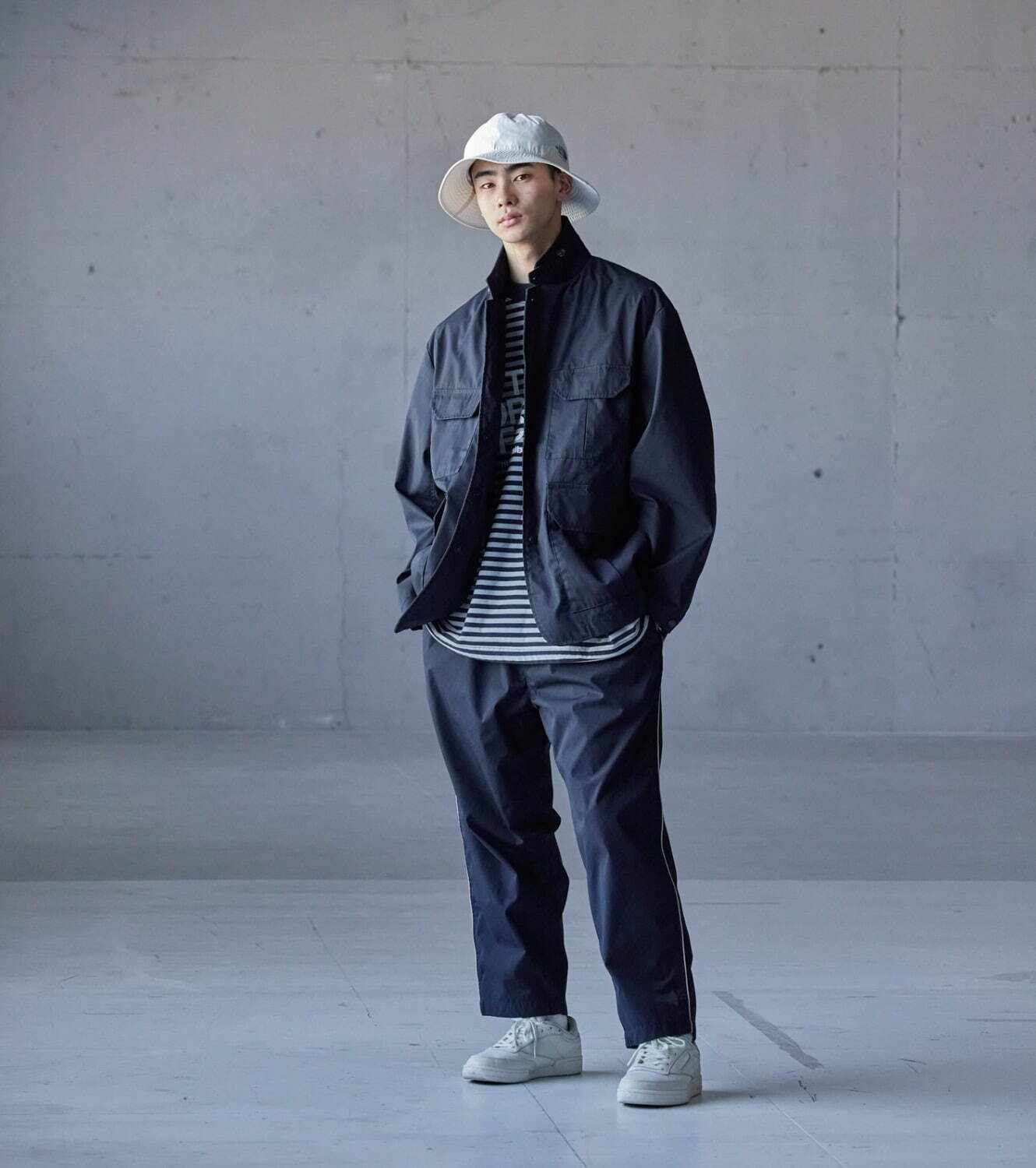 THE NORTH FACE PURPLE LABEL セットアップ（グレー）-connectedremag.com