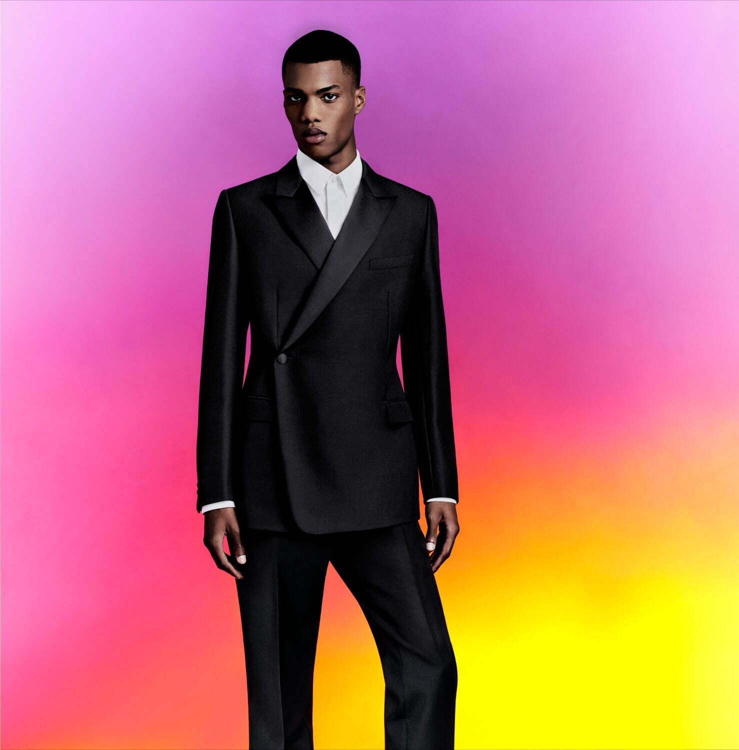 Christian Dior セットアップ ダブル ブラック - スーツ