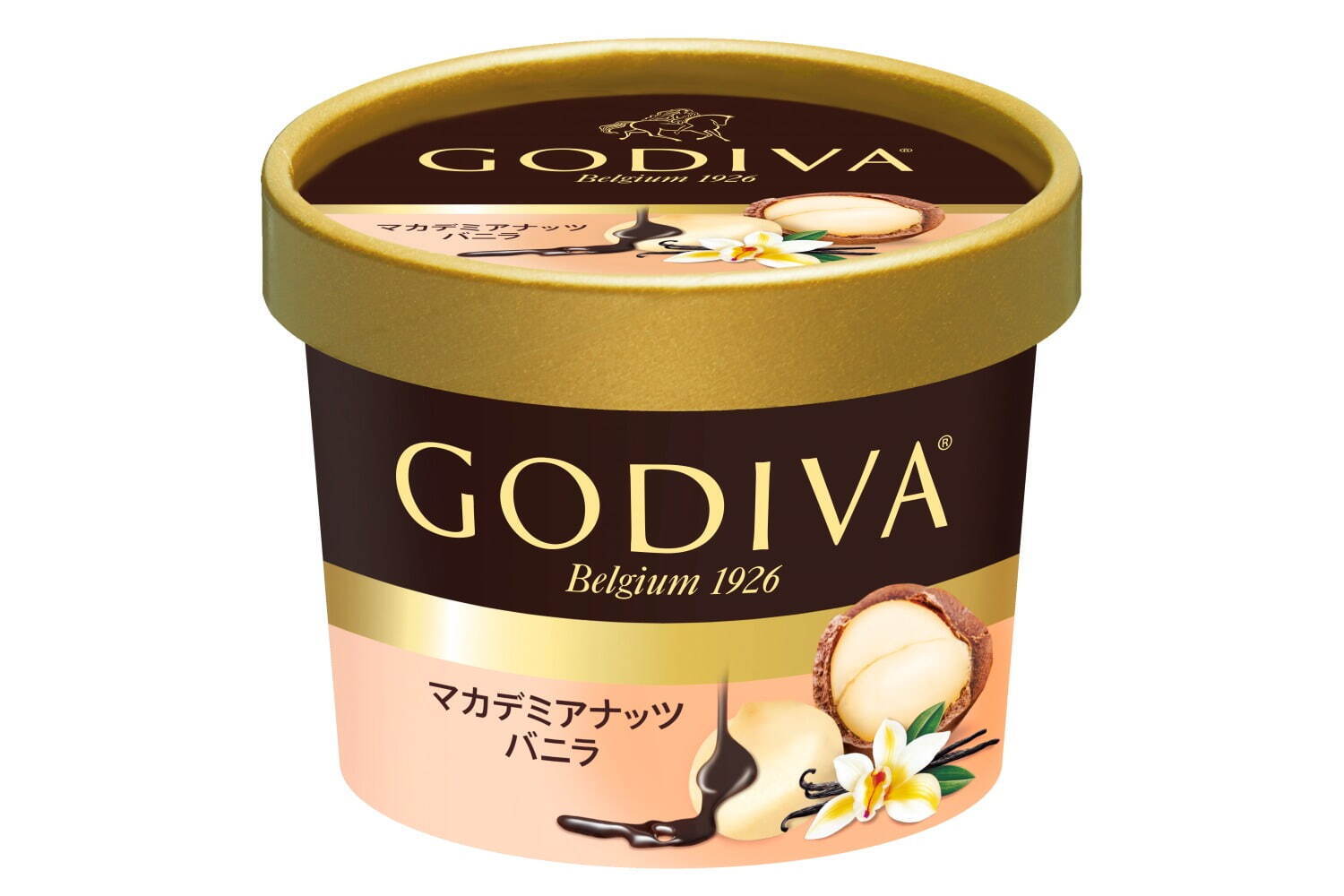 ゴディバ(GODIVA) マカデミアナッツバニラ｜写真1