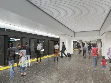 うめきた(大阪)地下駅直上の新駅ビル、うめきた2期地区と連絡デッキで繋がる商業施設・駅前広場｜写真2