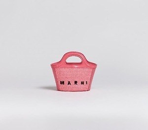 MARNI マルニ かごバッグ - ピンク