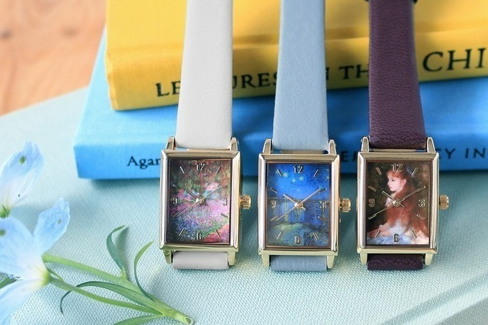 ゴッホ・モネの名作絵画が腕時計に、“絵画鑑賞気分”のアートウォッチに ...