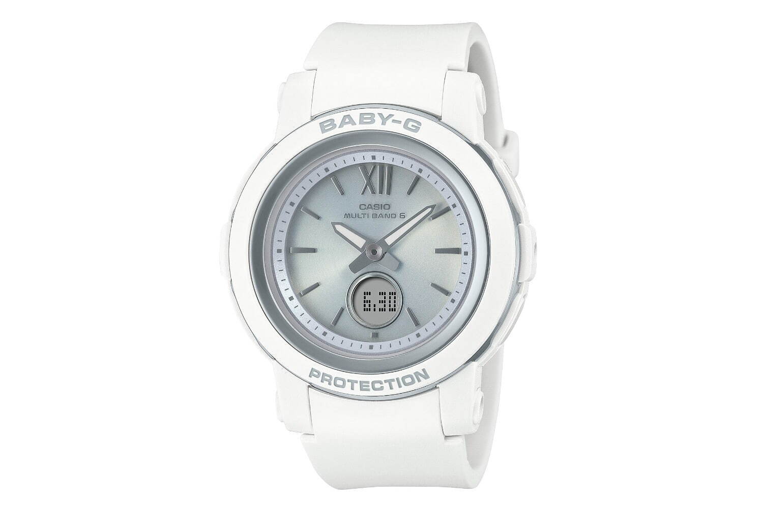 BABY-G新作腕時計、シンプルなオールホワイト＆ブラックのソーラー 