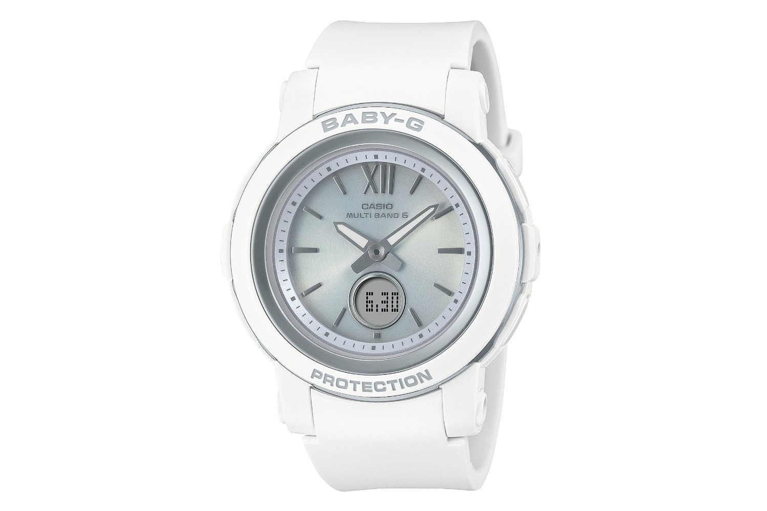 BABY-G新作腕時計、シンプルなオールホワイト＆ブラックのソーラー ...