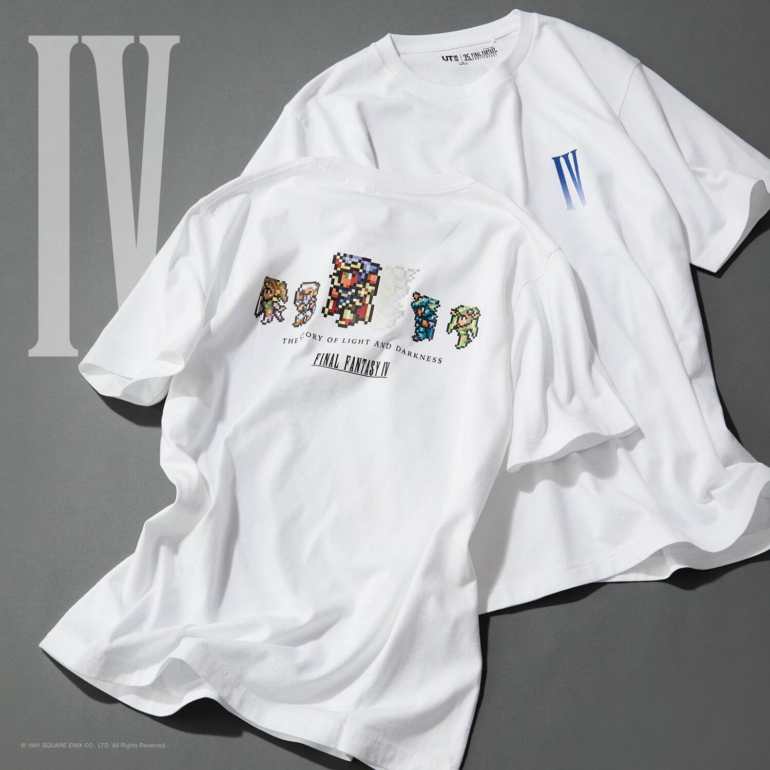 ユニクロ「UT」ファイナルファンタジーのプリントTシャツ、第1作から