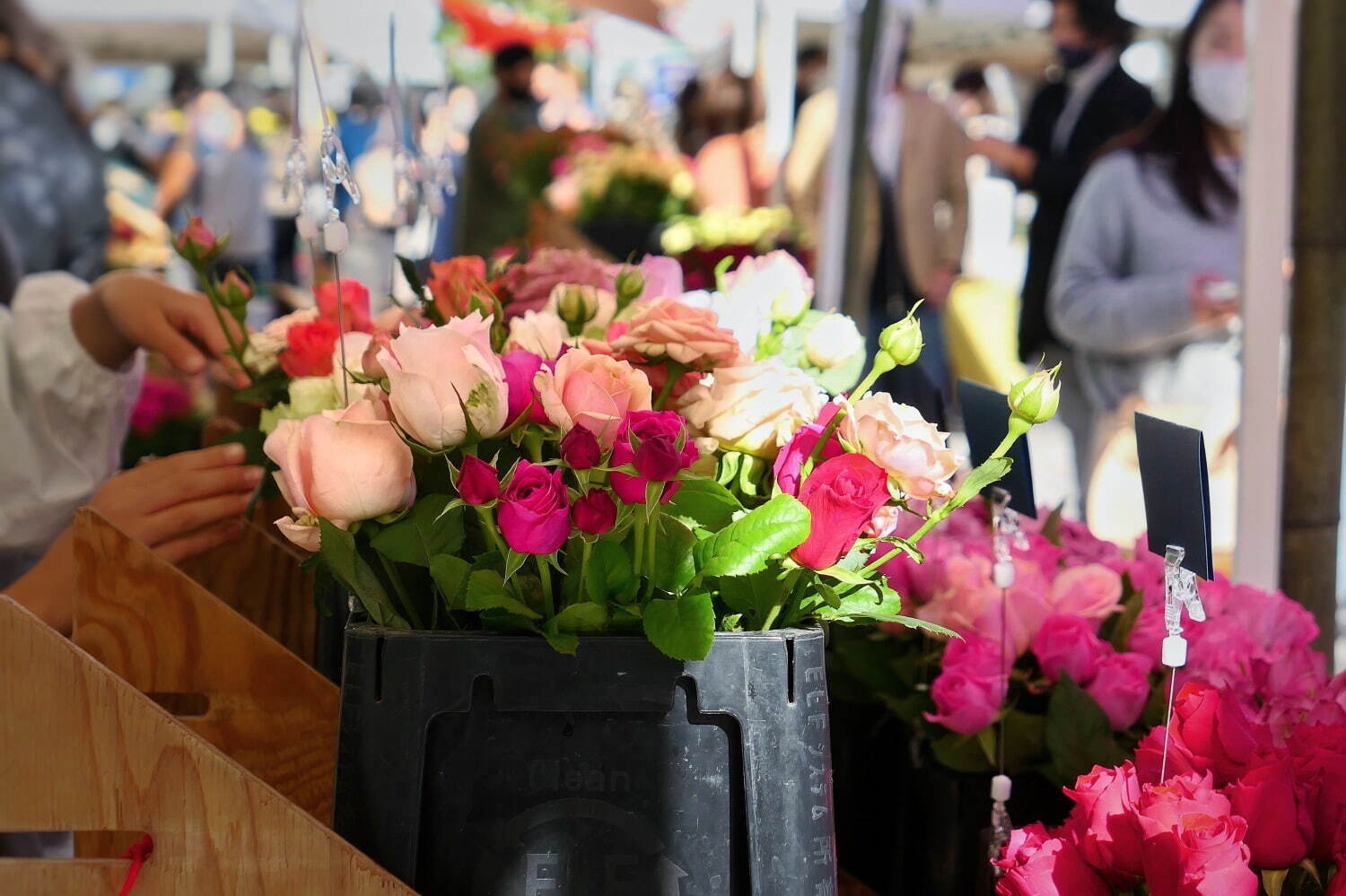 薔薇イベント「ローズ フェスティバル」青山ファーマーズマーケットで、プロによる花器の提案も｜写真8